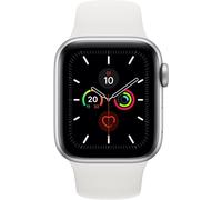 Apple Watch Series 5 (2019) | 40 mm | Aluminium | GPS | silver | Sport Band white