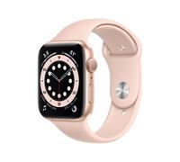 Apple Watch Series 6 GPS, 40mm Gold Aluminium Case with Pink Sand Sport Band - Regular