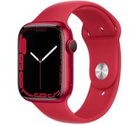Apple Watch Series 7 Aluminium 45 mm (2021) | GPS + Cellular | red | red sport band