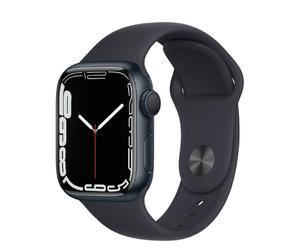 Apple Watch Series 7 GPS 41mm Midnight Aluminium Case with Midnight Sport Band