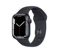 Apple Watch Series 7 (GPS + Cellular, 41MM) Midnight Aluminium Case with Midnight Sport Band (Renewed)