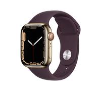Apple Watch Series 7 OLED 41 mm Digital Touchscreen 4G Gold Wi-Fi GPS (satellite)