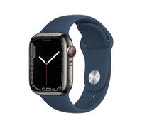 Apple Watch Series 7 OLED 41 mm Digital Touchscreen 4G Graphite Wi-Fi GPS (satellite)