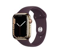 Apple Watch Series 7 OLED 45 mm Digital Touchscreen 4G Gold Wi-Fi GPS (satellite)