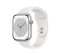 Apple Watch Series 8 OLED 41 mm Digital 352 x 430 pixels Touchscreen Silver Wi-Fi GPS (satellite)
