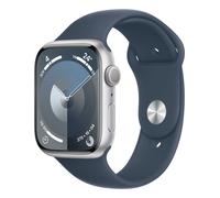 Apple Watch Series 9 45mm Alu Case/Storm Blue Sport Band S/M