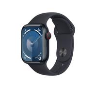 Apple Watch Series 9 GPS + Cellular 41mm Midnight Aluminium Case with Midnight Sport Band - S/M