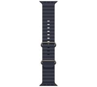 Apple Watch Starp - 49mm Navy Ocean Band - Natural Titanium Finish