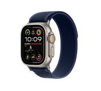 Apple Watch Ultra 2 (Gps + Cellular, 2024), Natural Titanium Case With Blue Trail Loop Blue