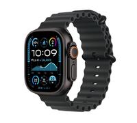 Apple Watch Ultra 2: GPS + Cellular, 49mm Black Titanium Case with Black Ocean Band
