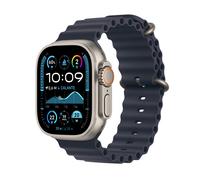 Apple Watch Ultra 2 GPS + Cellular 49mm Natural Titanium Case with Navy Ocean Band