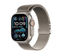 Apple Watch Ultra 2 GPS + Cellular 49mm Smartwatch, Sports Watch with Natural Rugged Titanium Case and Natural Milanese Loop- S. Fitness Tracker, Precision GPS, Extra-Long Battery Life, Carbon Neutral