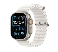 Apple Watch Ultra 2 GPS + Cellular, 49mm Titanium Case w/ White Ocean Band