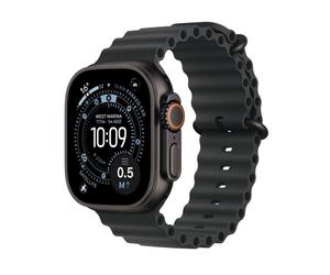 APPLE Watch Ultra 3 Cellular - 49 mm Black Titanium Case with Black Ocean Band, Black