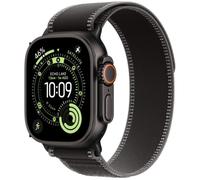 APPLE Watch Ultra 3 Cellular - 49 mm Black Titanium Case with Black Trail Loop, M/L, Black