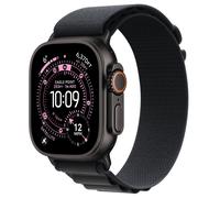 Apple Watch Ultra 3 GPS + Cellular 49mm Black Titanium Case with Black Alpine Loop - Medium