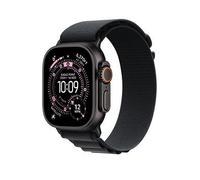 Apple Watch Ultra 3 (Gps + Cellular, 2025) 49Mm Black Titanium Case With Black Alpine Loop - Large Black Titanium