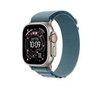 Apple Watch Ultra 3 (Gps + Cellular, 2025) 49Mm & Natural Titanium Case With Light Blue Alpine Loop Natural Titanium