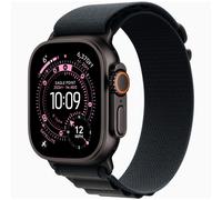 Apple Watch Ultra 3 GPS + Cellular 49mm Black Titanium Black Alpine Loop Large MF0X4 - Unisex - 49 mm - Smartwatch - Quartz with charger Black 42/44/45/49 mm