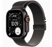 Apple Watch Ultra 3 GPS + Cellular 49mm Black Titanium Black Titanium Milanese Loop Medium MF1Q4 - Unisex - 49 mm - Smartwatch - Quartz with charger Black 42/44/45/49 mm