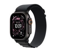 Apple Watch Ultra 3 GPS + Cellular 49mm Black Titanium Case with Black Alpine Loop - Medium