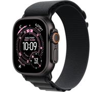 Apple Watch Ultra 3 GPS + Cellular 49mm Black Titanium Case with Black Alpine Loop - Small
