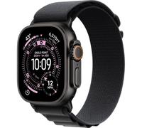 Apple Watch Ultra 3 [GPS + Cellular 49mm] Running and Multisport Smartwatch with Black Titanium Case and Black Alpine Buckle. Satellite Communications, Health and Activity Tracker