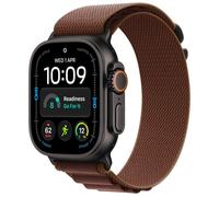 Apple Watch Ultra 4 - GPS + Cellular - 49mm - Black Titanium Case w/ Burgundy Alpine Loop (M)