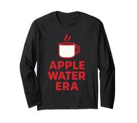 Apple Water Era Wellness Trend Long Sleeve T-Shirt