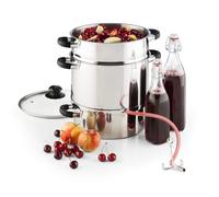 Applebee Steam Juicer Electric 1500W Ø25cm 8 Litres Stainless Steel