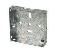 Appleby Mb125 35mm 1 Gang Switch/socket Galvanised Metal Mounted Back Box