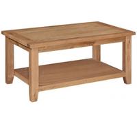 Appleby Petite Oak Coffee Table with 1 Shelf