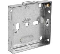 Appleby SB623 1G 16mm Adjustable Lug Flush Steel Box (20 Pack)