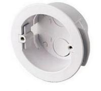 Appleby Sb639 34, 62mm Plastic Circular Lining / Cavity Wall Box - White
