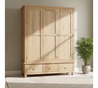Appleby Wardrobe - 3 Door - Oak