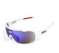 applemi Sports Cycling Glasses Polarized Sunglasses,Interchangeable lenses,UV 400 Protection,HD anti-fog Sports Sunglasses For Cycling, Fishing, Running, Driving, Golf-B