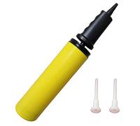 AppleRound Dual Action Hand Air Pump for: Gym Ball, Exercise Ball, Hippity Hop Bouncer, Hopper Balls, Inflatable Bouncing Horse (Pack of 1)
