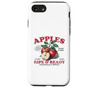 Apples Ripe Ready Vintage Fruit Retro Peach Graphic Case for iPhone SE (2020) / 7/8
