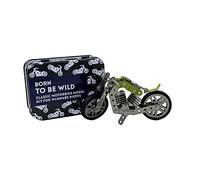 Apples to Pears Born To Be Wild Motorbike Model Gift In A Tin