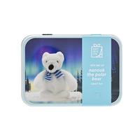 Apples to Pears - Gift in A Tin Crafting Kit - Sew-Me-up Nanook The Polar Bear | DIY Toy Sewing Kit for Kids, Boys & Girls (6+) | Educational, Creative Gifting. (W: 14.5cm H: 6cm D: 10.5cm).