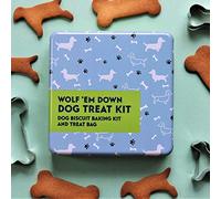Apples to Pears Wolf 'Em Down - Dog Treat Kit In A Tin