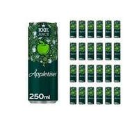 Appletiser Apple Juice Cans 250ml x 24 | Sun-Ripened Apple Goodness | Sip on Sparkling | Sugar-Free Refreshment | Carbonated Beverage | Popular Mixer for Mocktails and CocktailsL8