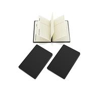 AppleTofu Magnetic Address Book - Pocket Size for Men, 21 Pages, 9 Lines - Set of 2