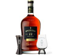 Appleton Estate 12 Year Old Rum, 70cl - Includes Glass & Jigger