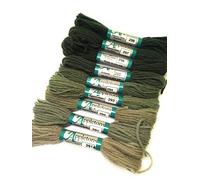 APPLETONS Tapestry Wool Range JACOBEAN Green 291a-298 so 9 x 10m skeins