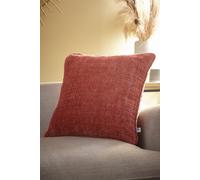 Appletree 'Alba' Textured Chenille Filled Cushion in Terracotta | Size: 43 cm x 43 cm Appletree Terracotta 43 cm x 43 cm