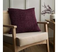 Appletree Bobble Velvet Berry Filled Cushion