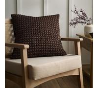 Appletree Bobble Chocolate Cushion Cover, 55 x 55cm, Recycled Polyester, Maximalist