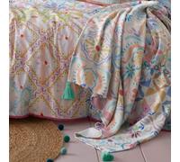 Appletree Casablanca Tasselled Paisley Print Throw