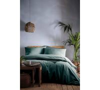 Appletree 'Cassia' 100% Natural Cotton Duvet Cover Set in Teal | Size: Single Appletree Teal Single